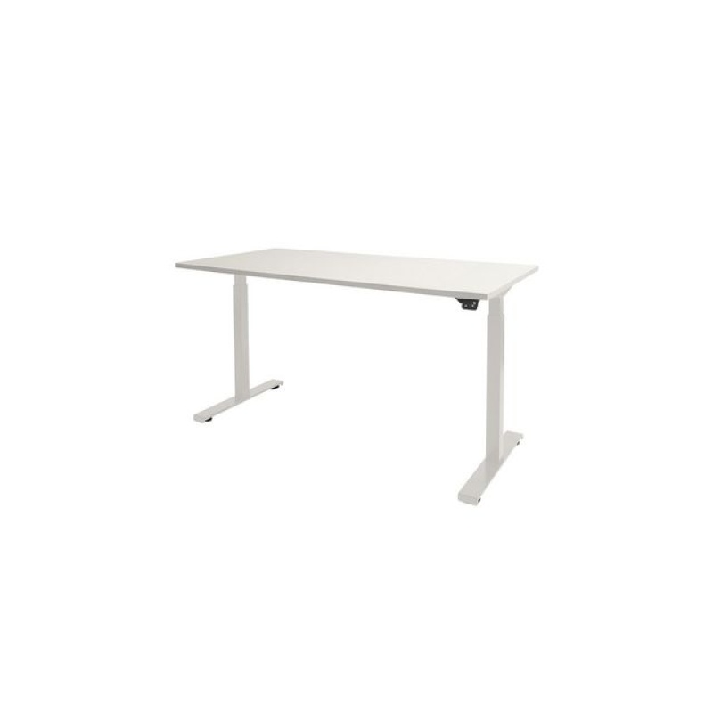 Bureau Dextro 160x80 krijtwit 25mm-w
