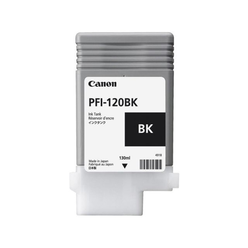 Inkjet Canon PFI-120 BK 130ml zwart