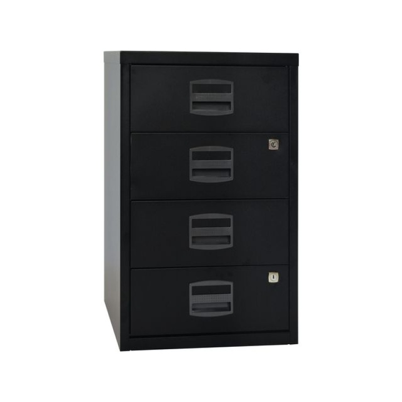 Hangmappenkast 4xA6 zwart