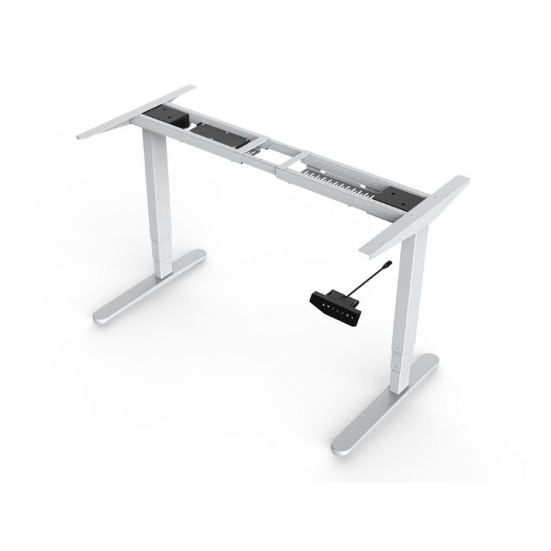 Bureauframe zit-sta elec wit