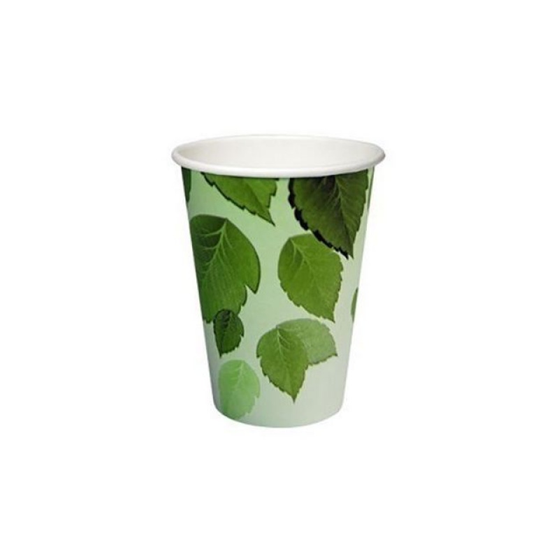 Beker bio PLA 180cc karton groen/ds2500