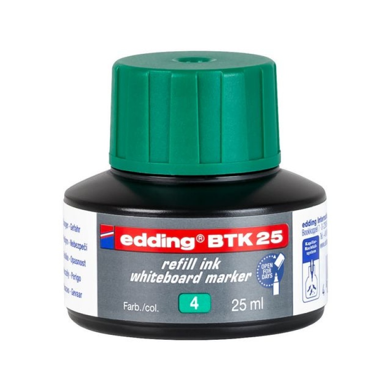 Inkt Edding boardm BTK-25 groen 25ml