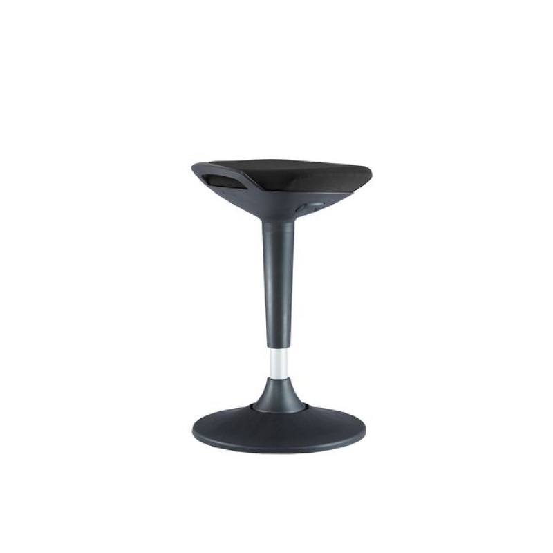 Kruk Frame zwart Zitting stof zwart