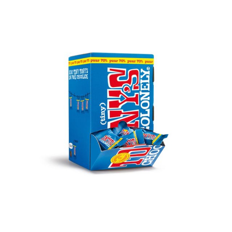 Chocolade Tiny Tony's Choc puur 900gr