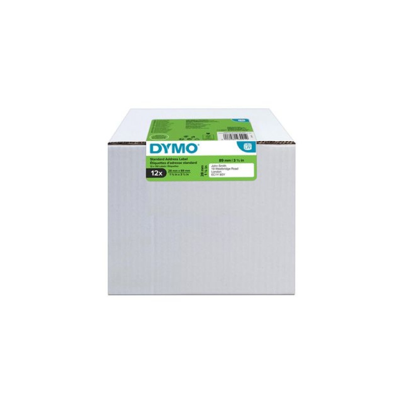 Etiket Dymo 28x89mm/pk 12 rol