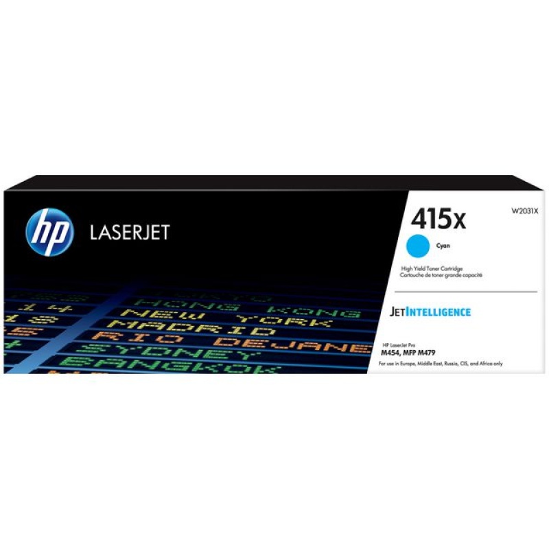Toner HP 415X cyan