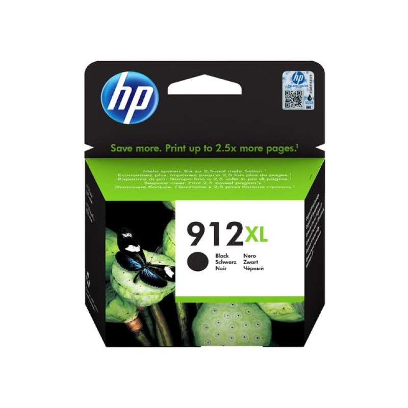 Inkjet HP 912 XL 3YL84AE zwart