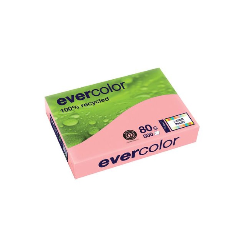 Papier Evercolor A4 80g roze/pk500