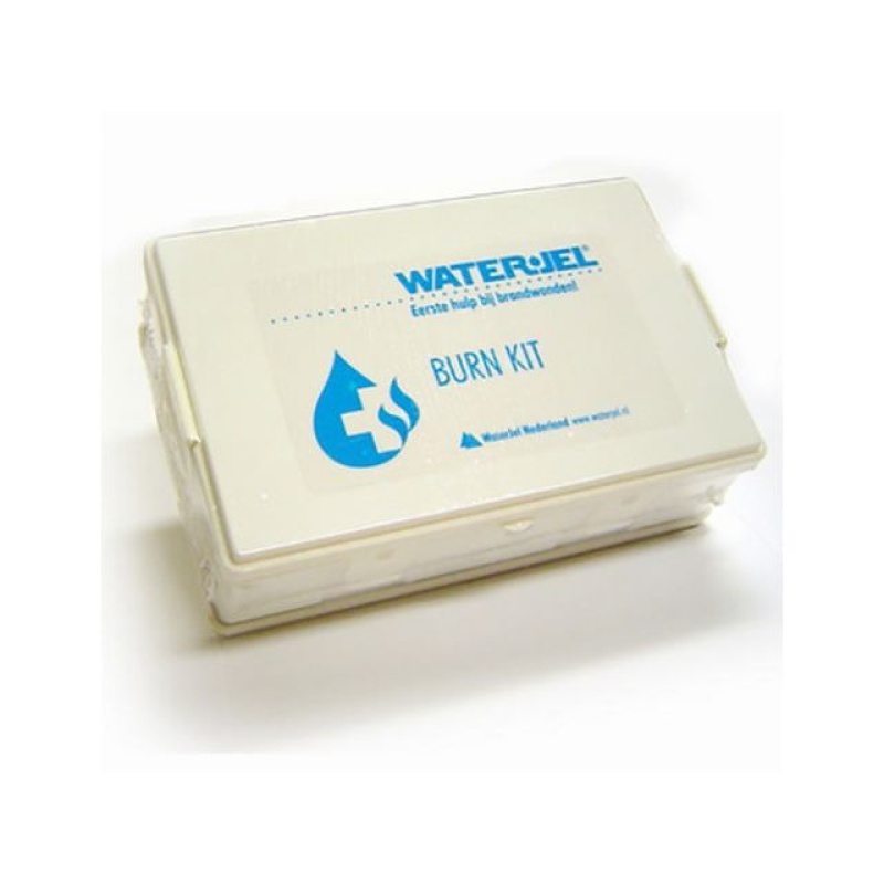 Brandwondenset Water-Jel in trommel