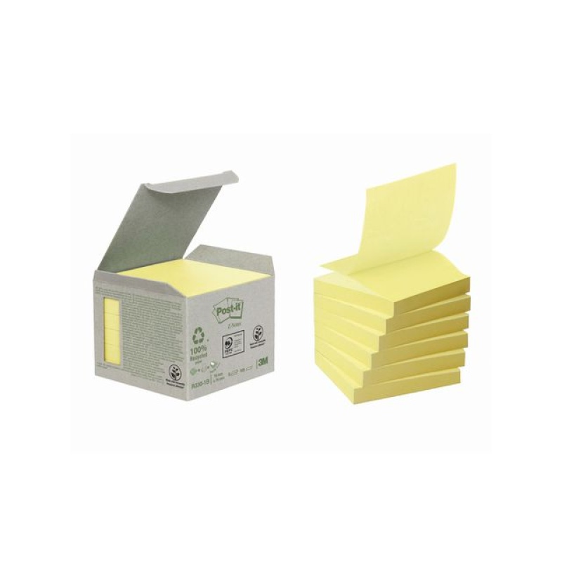 Notitieblok Post-it Z-not rec76x76 gl/p6