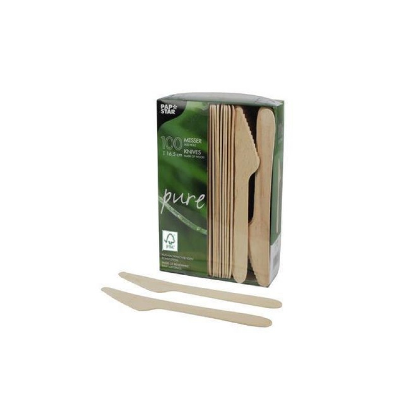 Mes hout pure 16,5cm /pk100