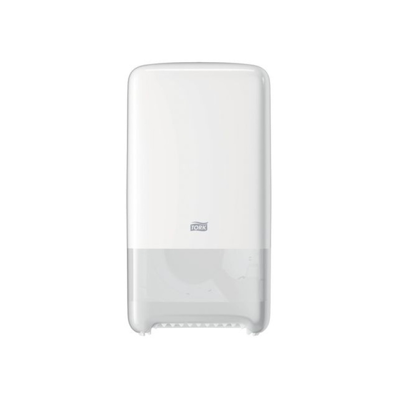Toiletroldispenser Tork T6 twin wit