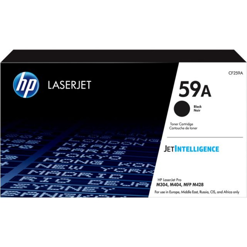 Toner HP 59A CF259A zwart