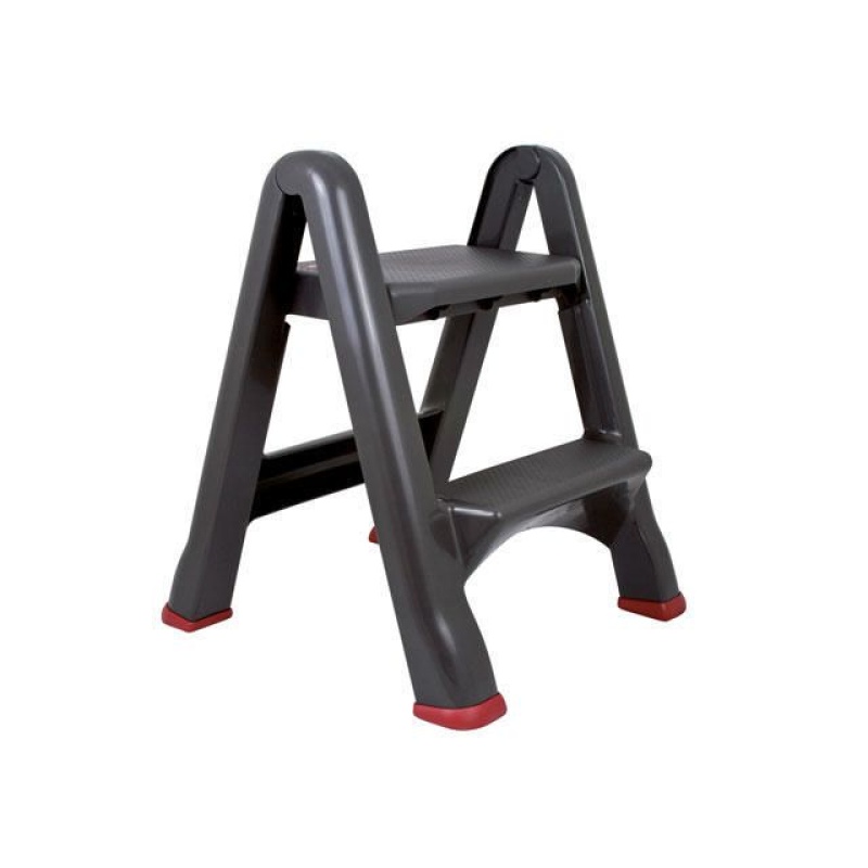 Opvouwbaar trapje Rubbermaid grijs