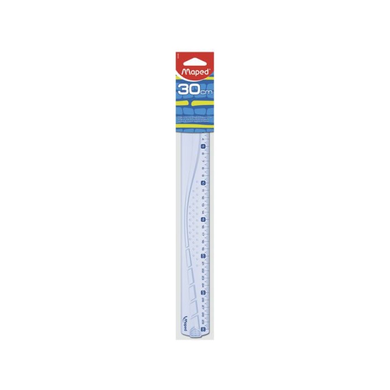 Liniaal Maped Geometric 30cm transparant