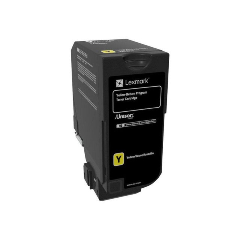 Toner Lexmark LCCP CS720de geel