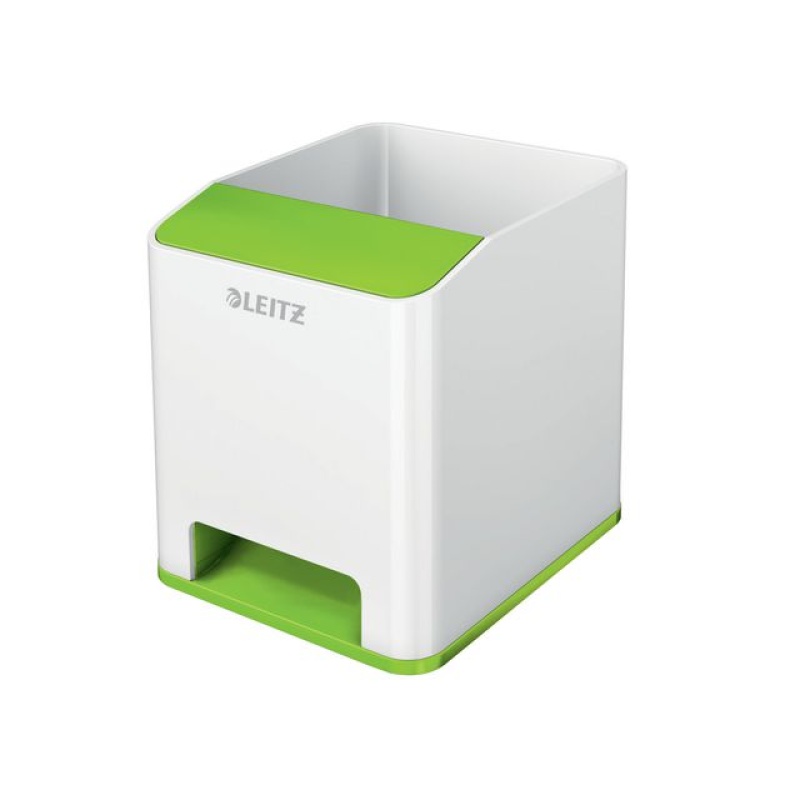Pennenbak Leitz WOW wit/groen