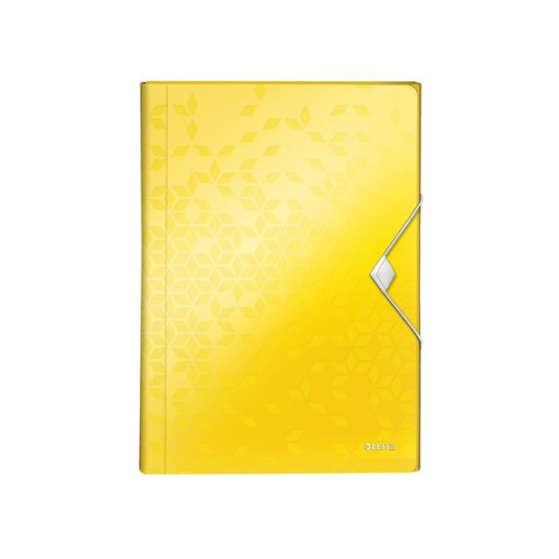 Sorteermap Leitz WOW A4 PP-project 6v gl