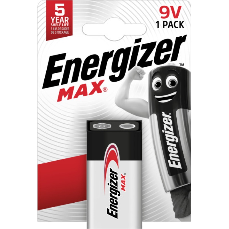 Batterij Energizer Max 9V/bl 1