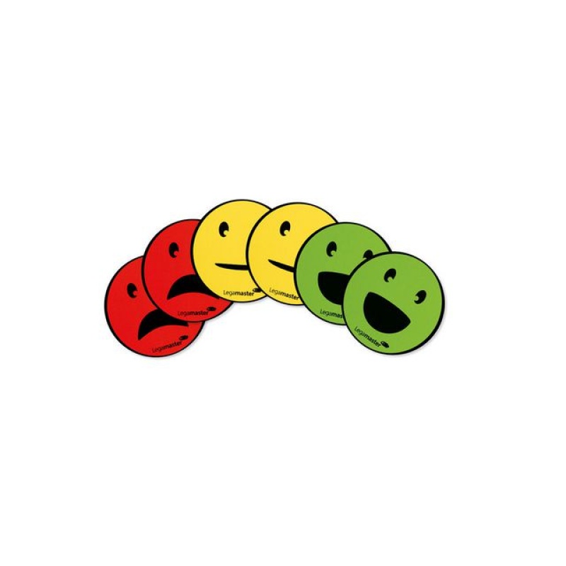 Magneet Lega Emoticon 50mm ass/bs6