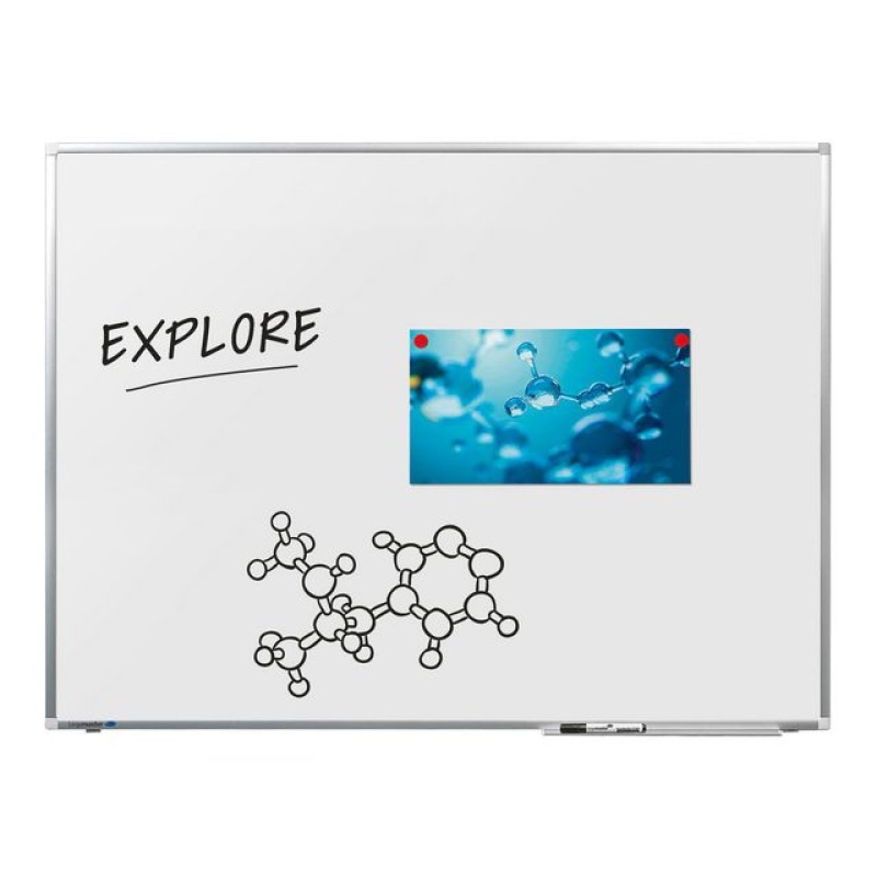 Whiteboard Lega Prem Pl emaille 75x100