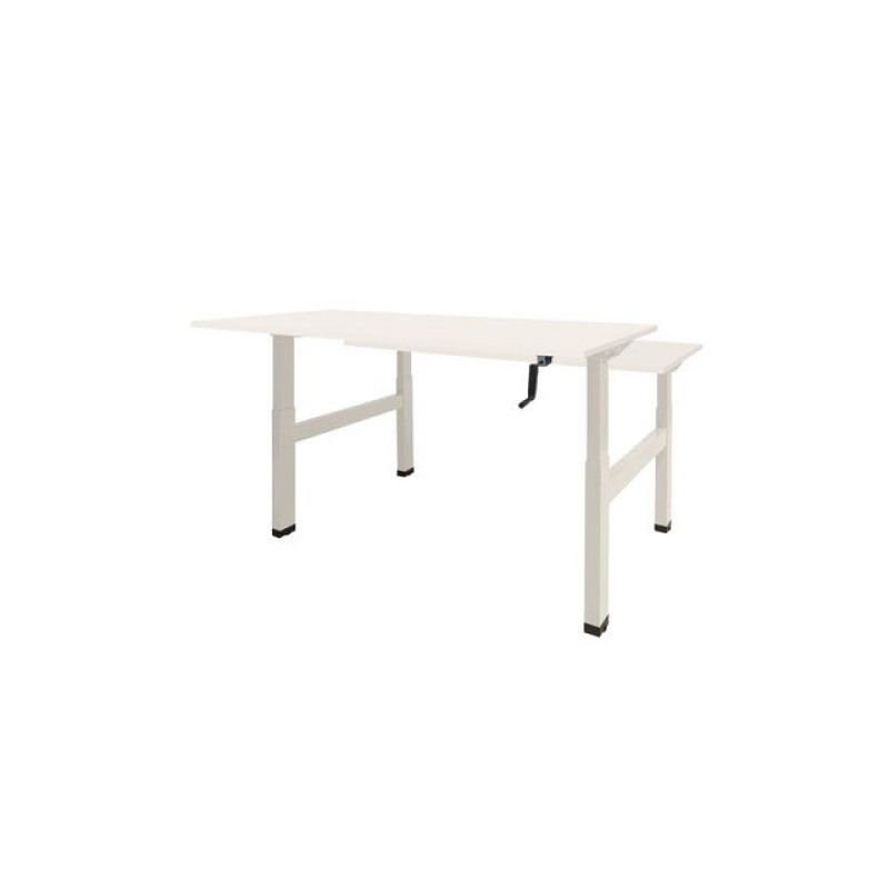Bureau Dextro Duo 160x80 krijtwit/wit