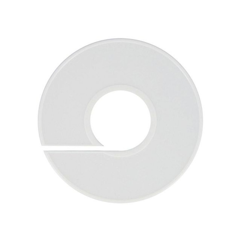 Maatring onbedrukt diameter 11cm wit
