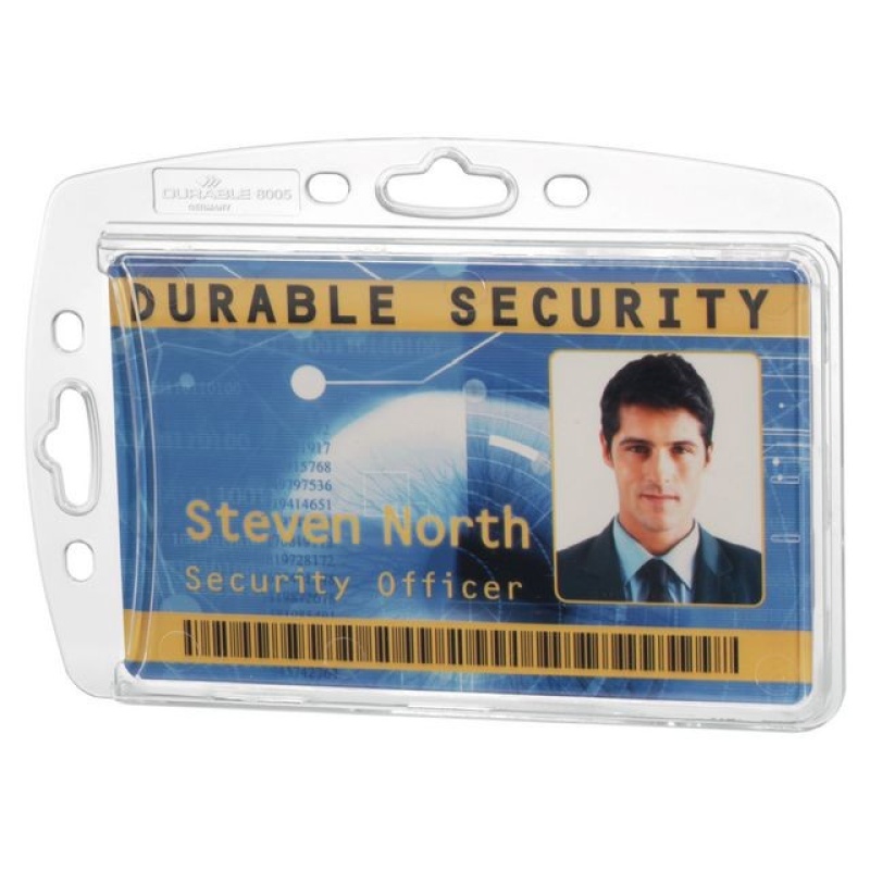 Naambadge Durable 8905 85x54 z.bev/pk10