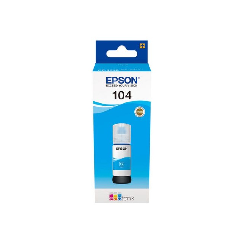 Inkjet Epson EcoTank 104 65 ml cyan