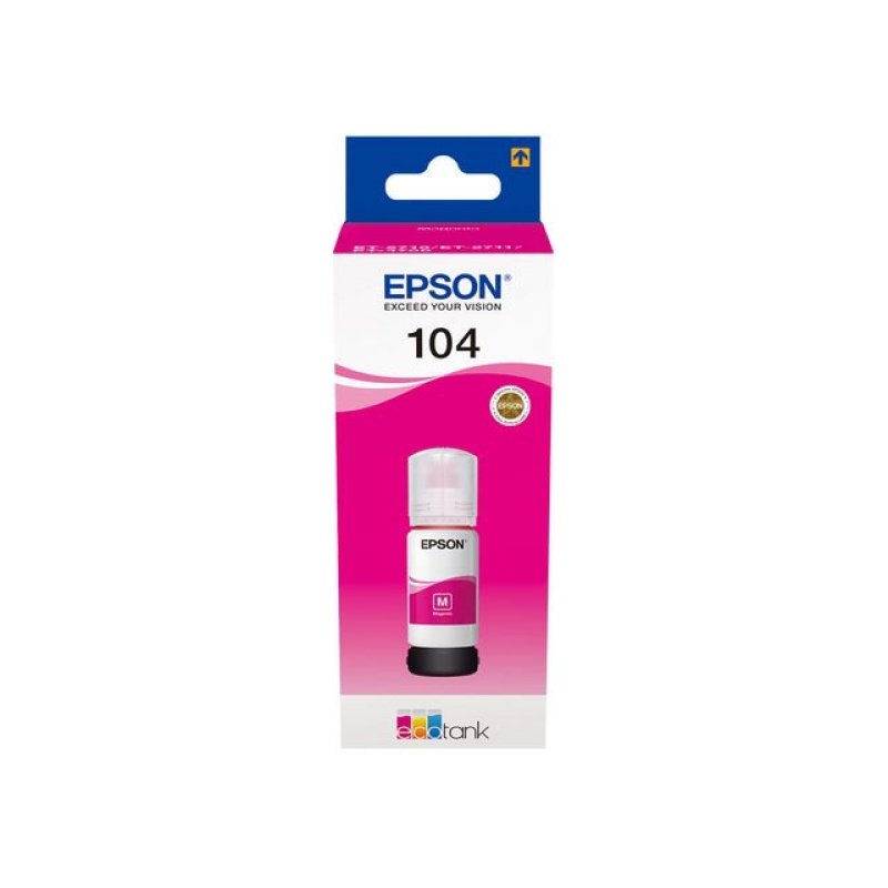 Inkjet Epson EcoTank 104 65 ml magenta