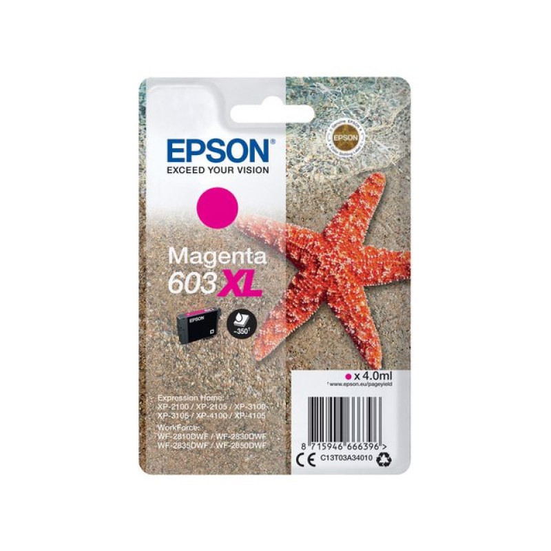 Inkjet Epson 603XL magenta