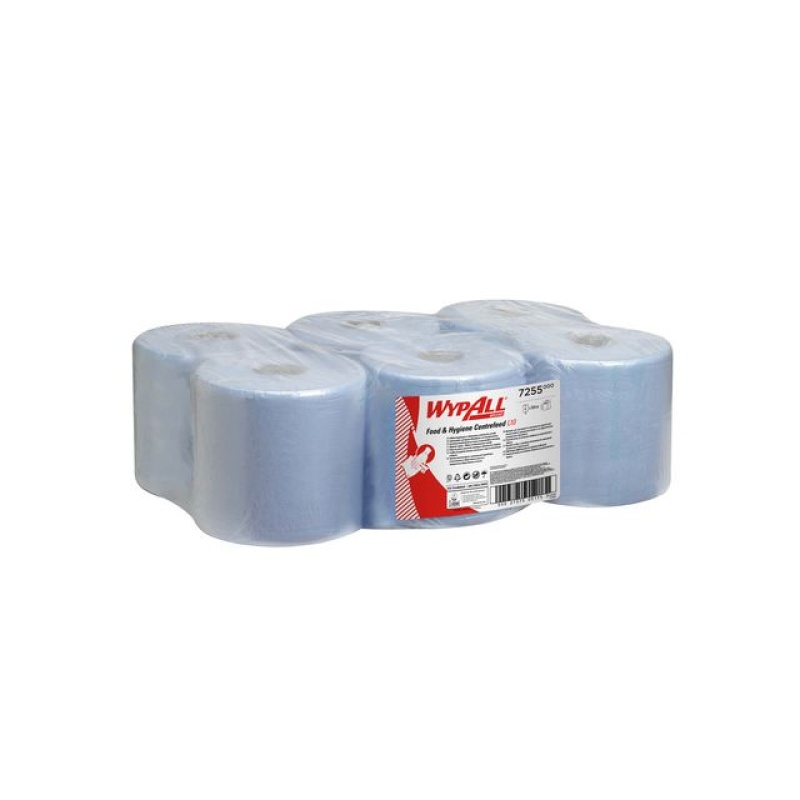 Poetsdoek Wypall L10 1L bl/pk6x800