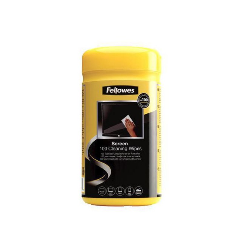Schermreinigingsdoekjes dispenser 100 st