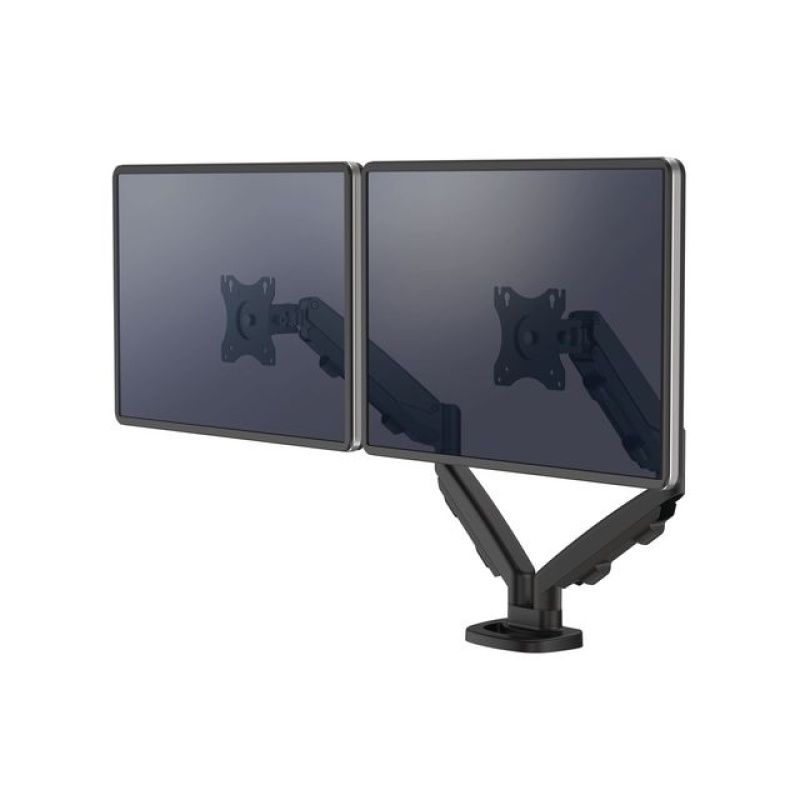 Monitorarm Eppa dubbel zwart
