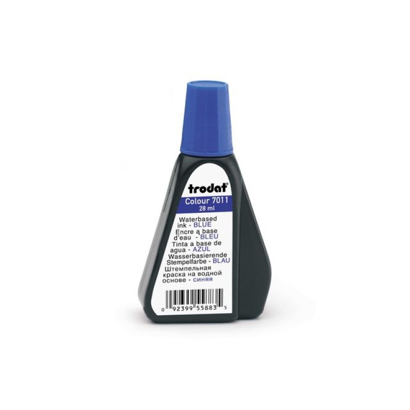 Stempelinkt Trodat 7011 28ml blauw