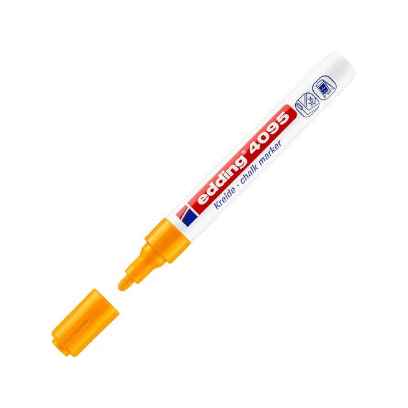 Krijtmarker edding 4095 neonoranje/d10