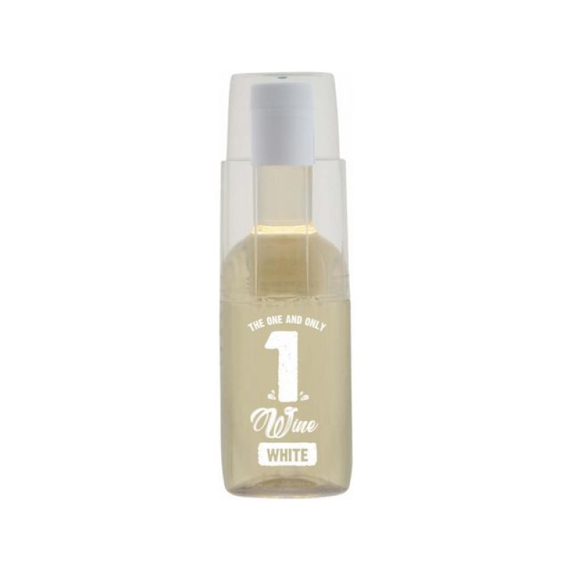 Wijn 1WINE wit 187ml/doos 24fl