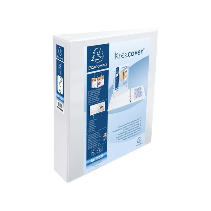Presentatieringband A4-maxi 4D40 wt