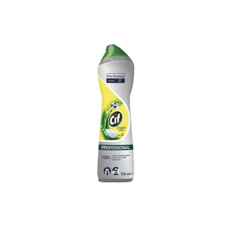 Schuurmiddel Cif cream lemon 750ml/ds8
