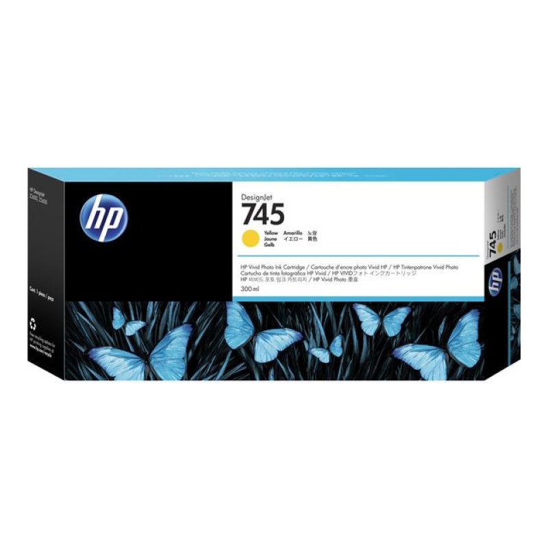 Inkjet HP 745 Geel 300 ml