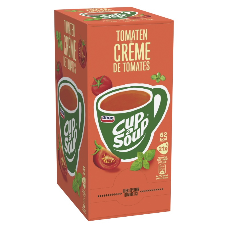 Soep Cup-a-soup Knorr tomaat cr./pk21