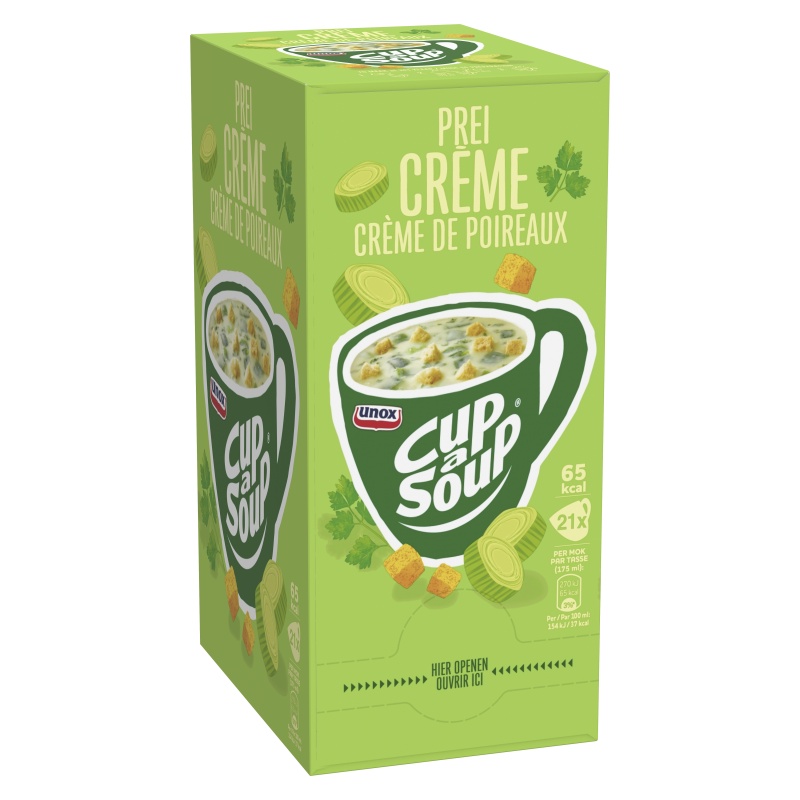 Soep Cup-a-soup Knorr prei creme/pk21