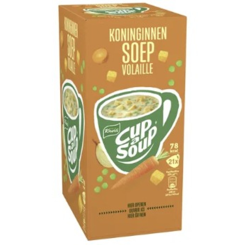Soep Cup-a-soup Knorr Koninginnen/pk21