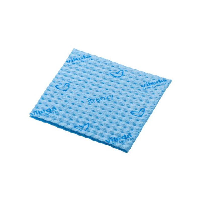 Schoonmaakdoek Breazy blauw/pk25