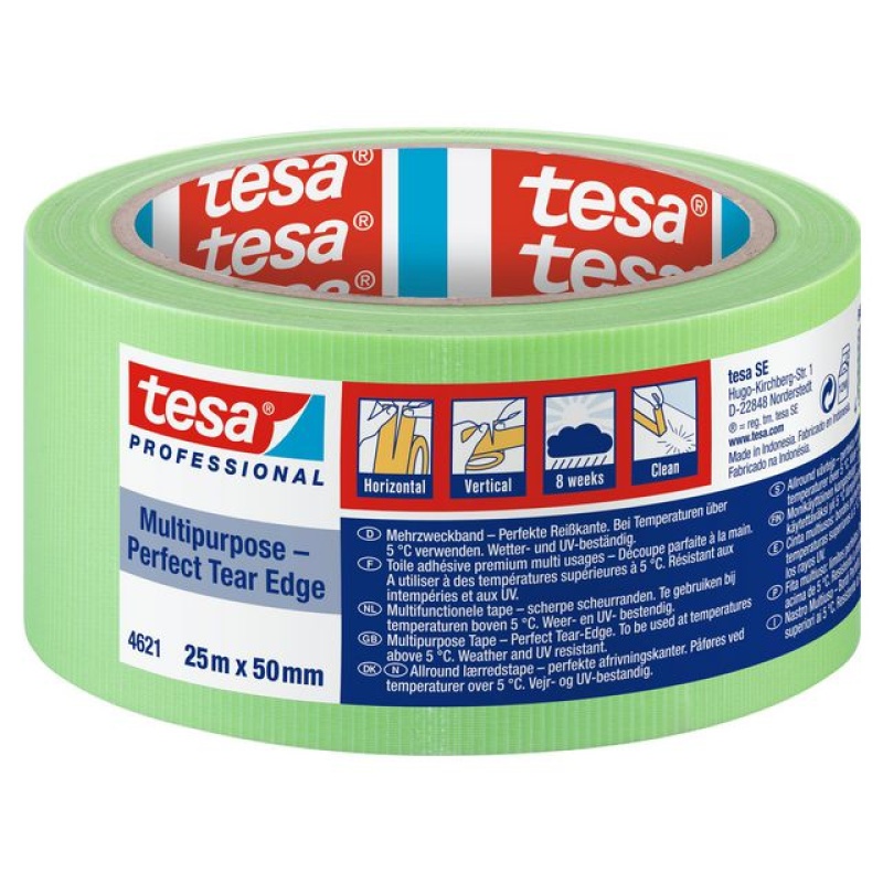 Markeringstape Tesa 4621 50mmx25m groen