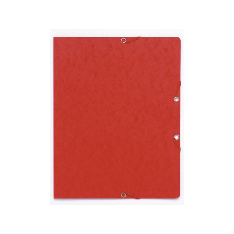 Elastomap A4 Manilla karton rood/pak 10