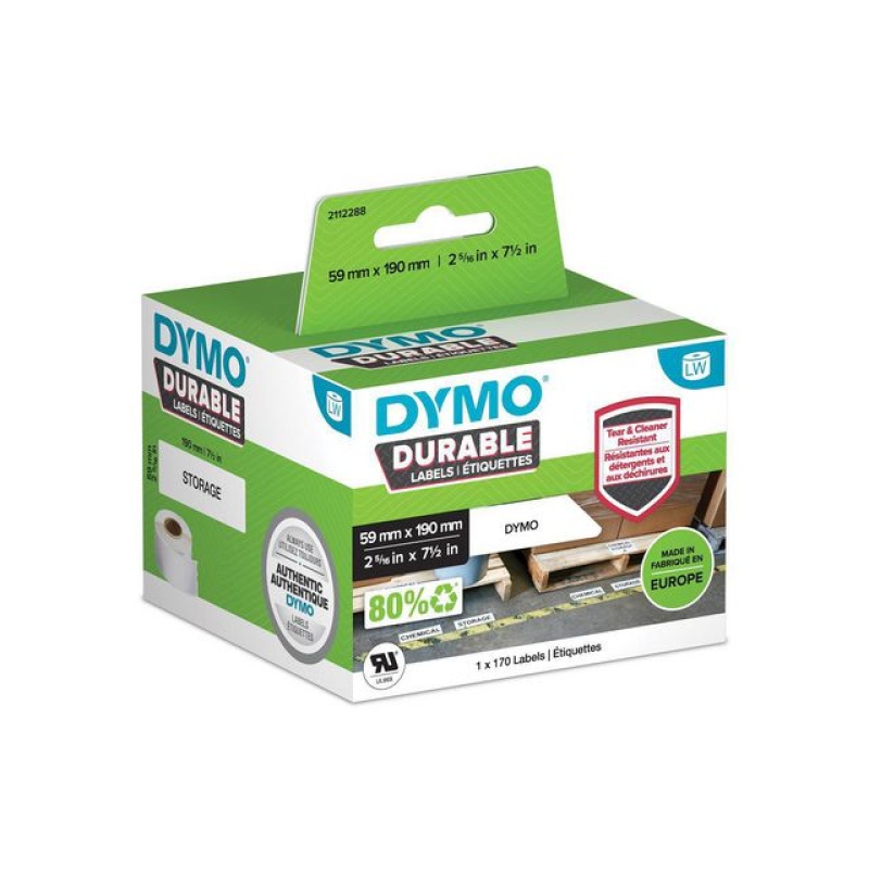 Label Dymo Durable 59x190mm 1x170
