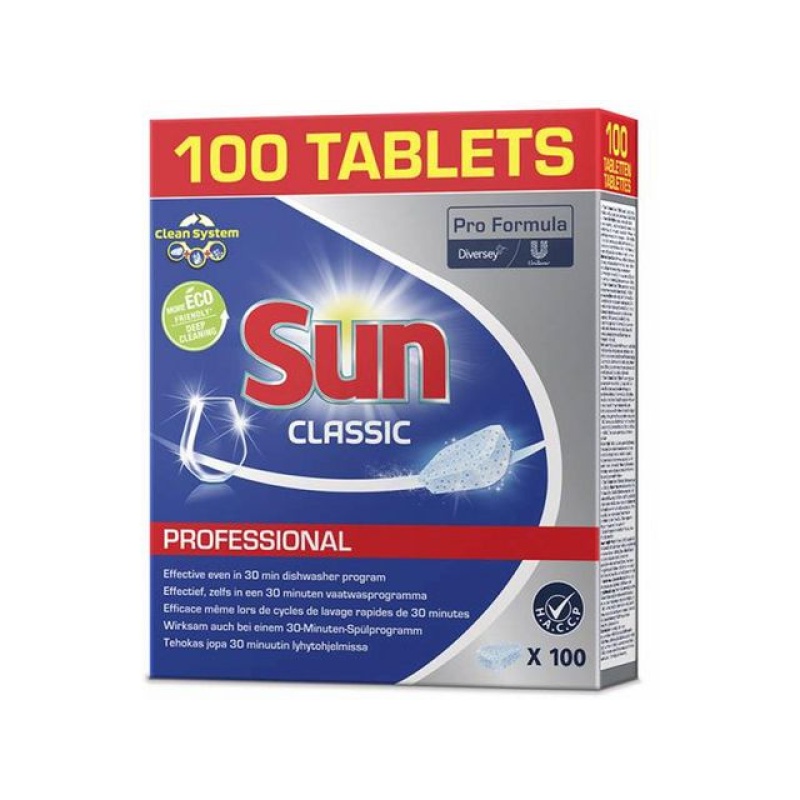 Vaatwastablet Sun pro form Clas/pk100