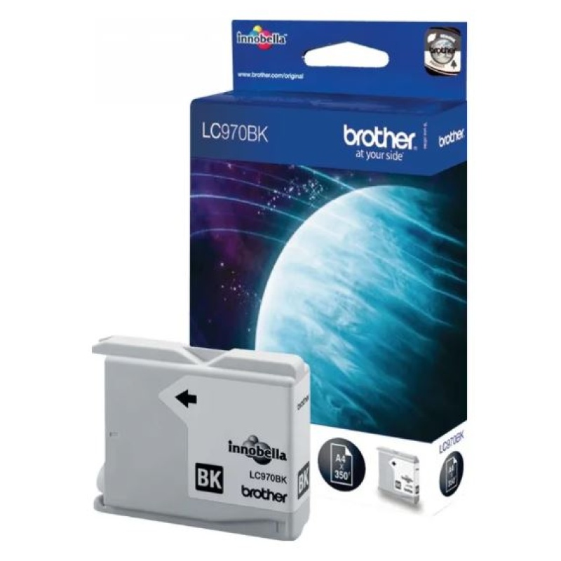 Inkjet Brother LC970BKBPDR zwart