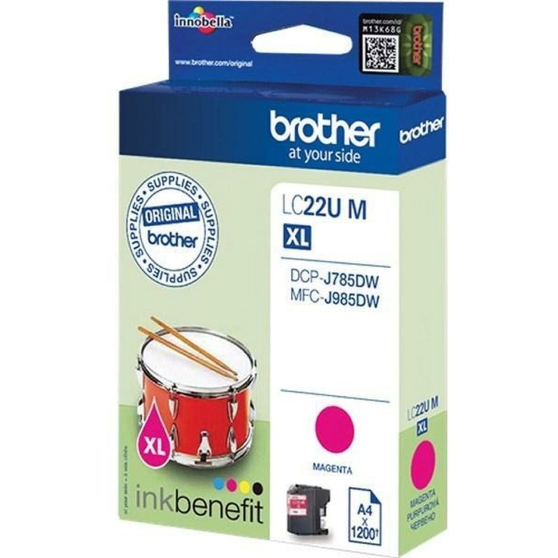 Inkjet Brother LC22UMBP HC magenta
